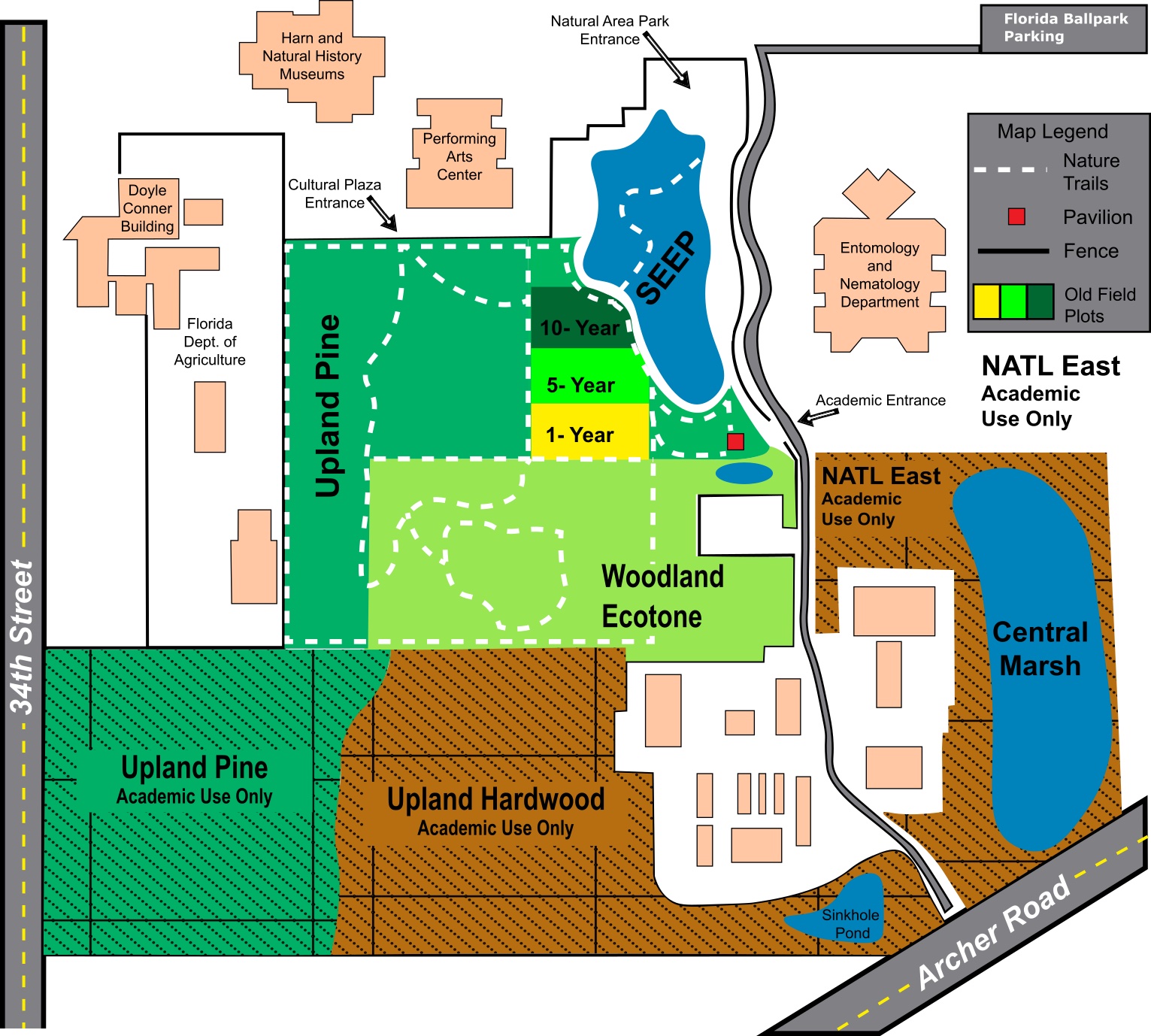 NATL trail map